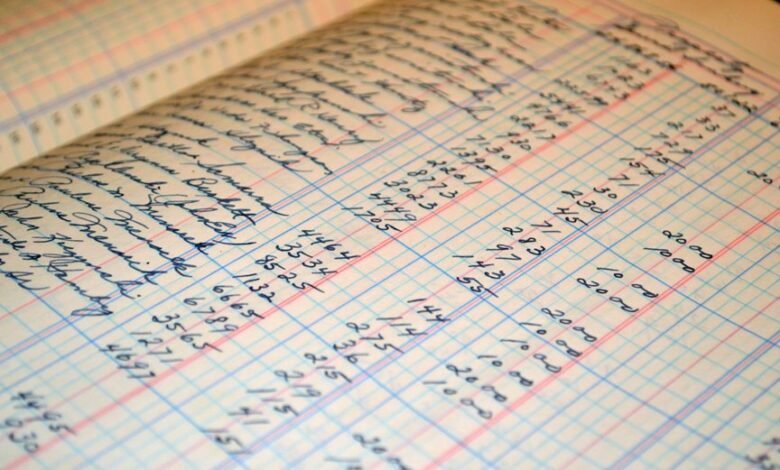 account data review identifiers and numbers
