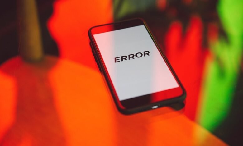 168 801 error explained and fix